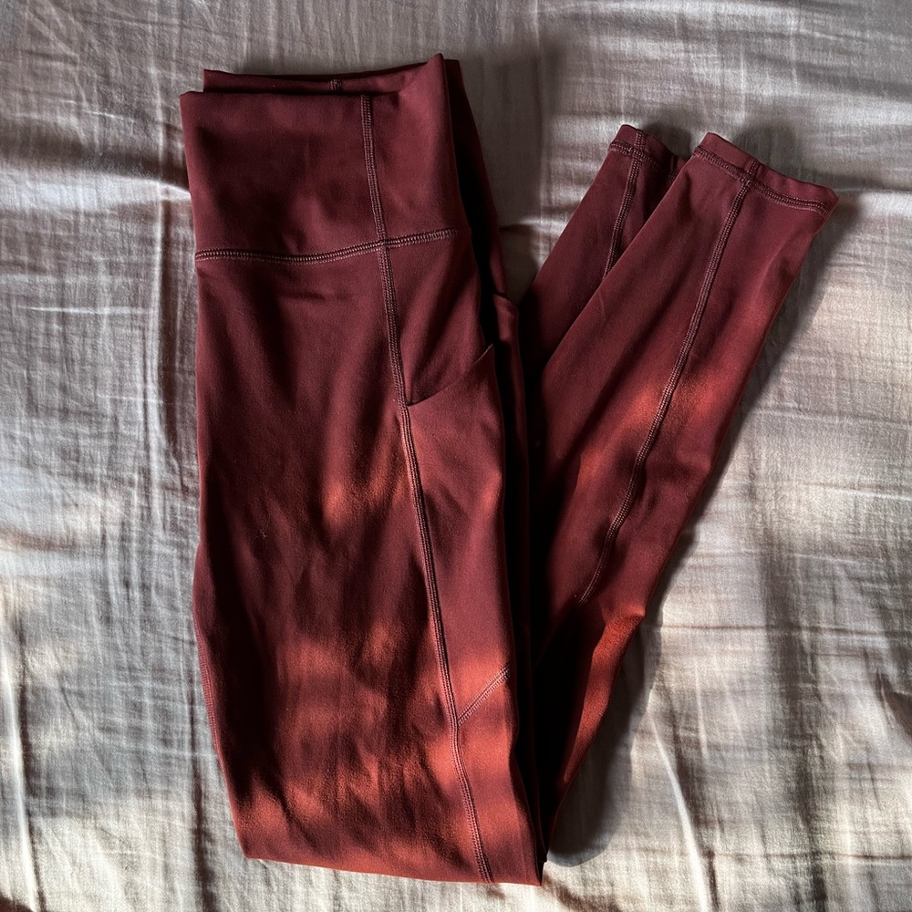 orange leggings fabletics